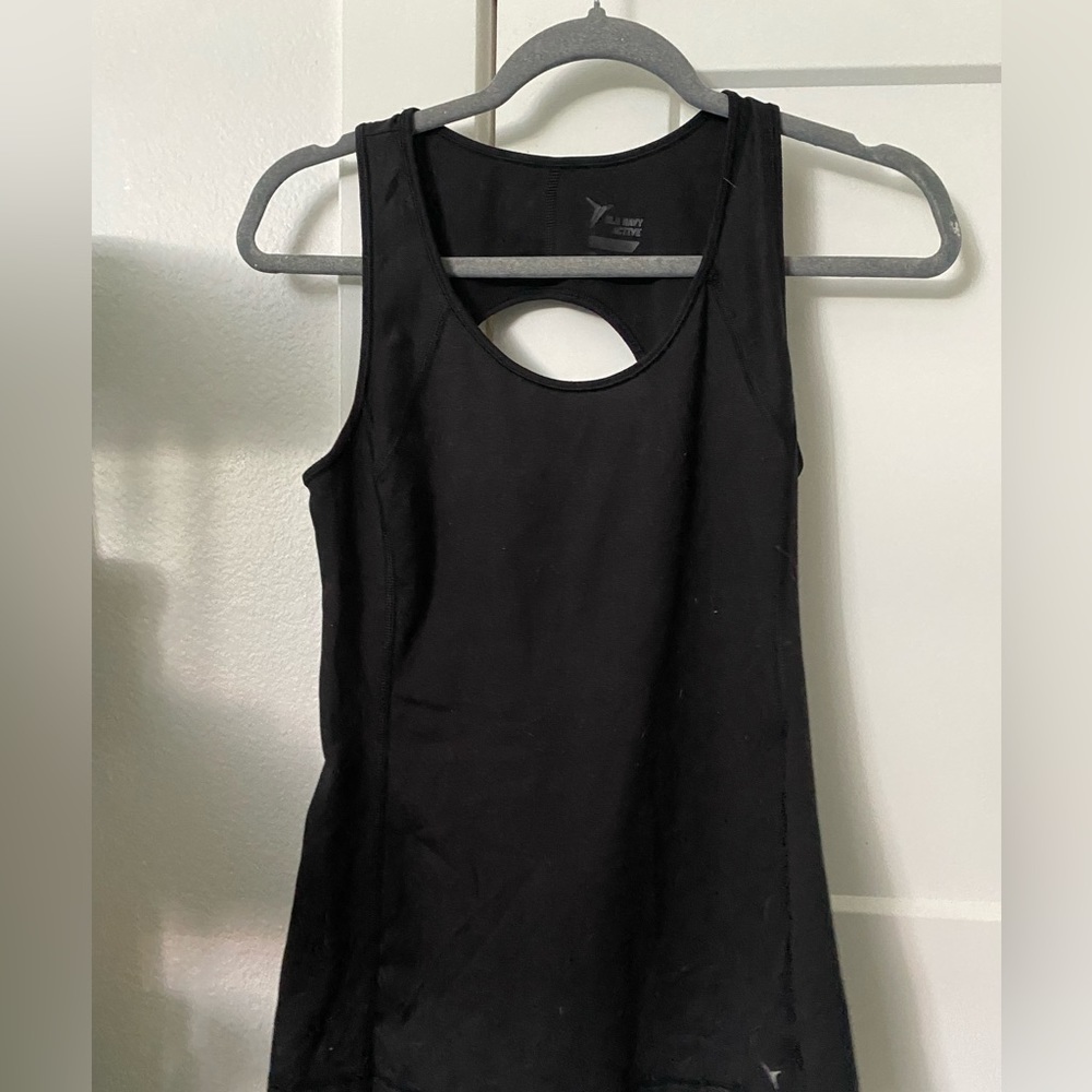 Black Athletic Tanktop